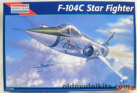 Monogram 1/72 TWO F-104C Star Fighter - Vietnam Camo or Hi-Vis Finish, 85-5240 plastic model kit